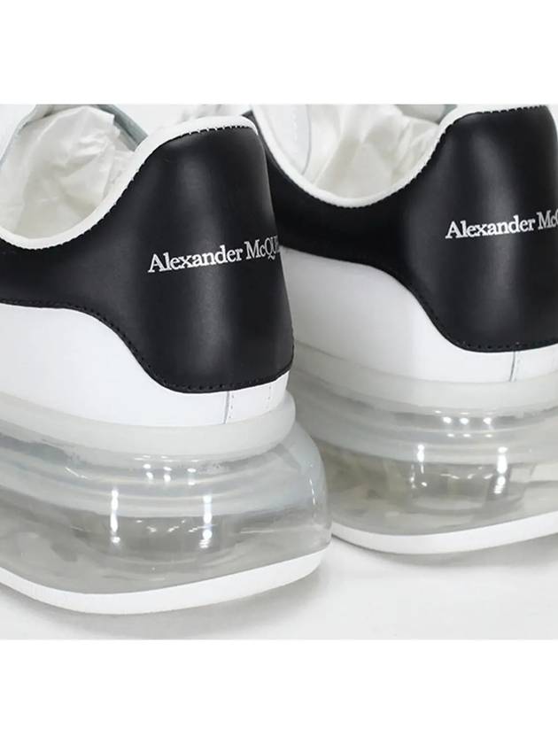 Air Oversole Low Top Sneakers Black White - ALEXANDER MCQUEEN - BALAAN 8