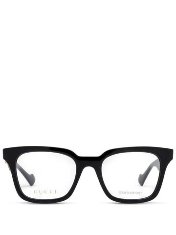 Eyewear GG Square Eyeglasses Black - GUCCI - BALAAN 1