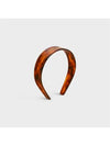 Logo Havana Hairband Brown - CELINE - BALAAN 3