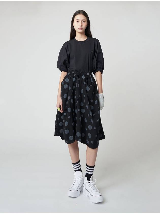 Bubble Sleeve Blouse Black - ATHPLATFORM - BALAAN 3