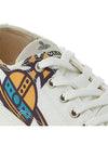 Plimsoll Logo Print Cotton Low Top Sneakers White - VIVIENNE WESTWOOD - BALAAN 9