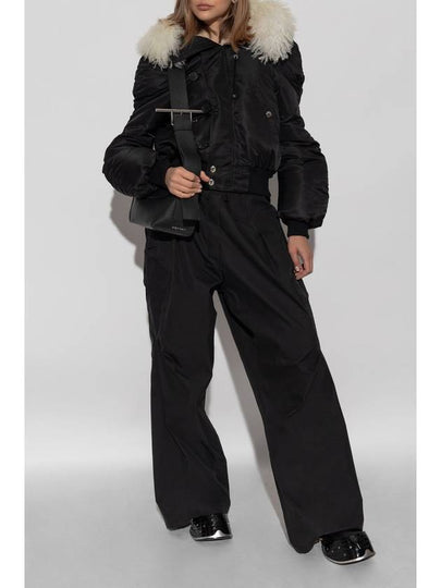 Alexander McQueen Cargo Pants, Women's, Black - ALEXANDER MCQUEEN - BALAAN 2