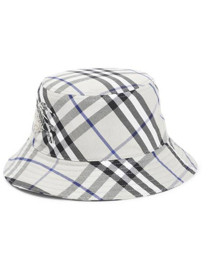 Check Bucket Hat Green - BURBERRY - BALAAN 2