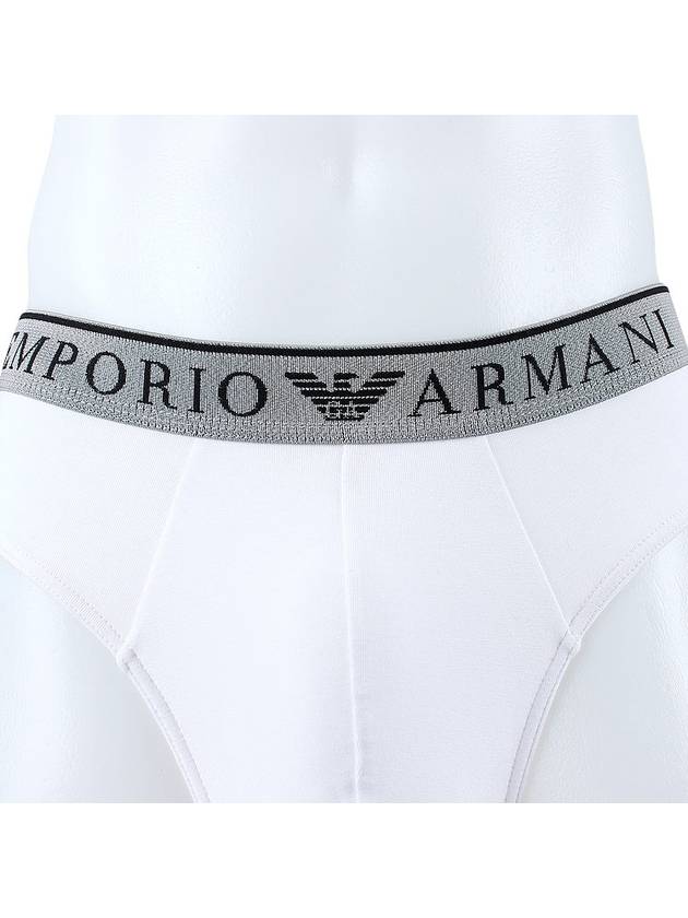 Men's Triangle Cotton Briefs 2 Pack - EMPORIO ARMANI - BALAAN 7