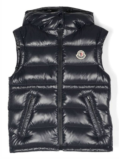 Kids Ania Down Padding Vest Navy - MONCLER - BALAAN 1