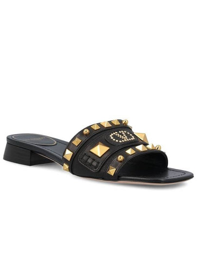 Valentino Garavani Sandals Black - VALENTINO - BALAAN 2