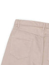 Men's Botanical Dyed Selvedge Denim Pants Natural Pink - AURALEE - BALAAN 5