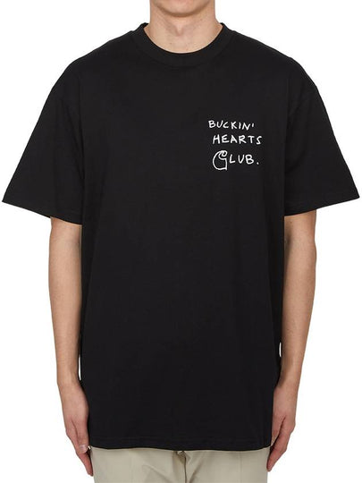 Pepe B.H.C Short Sleeve T-Shirt Black - CARHARTT WIP - BALAAN 2