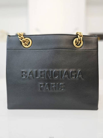 Duty Free Small Shoulder Bag Black 7600122 - BALENCIAGA - BALAAN 1