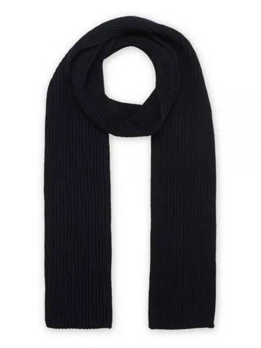 ANDERSENANDERSEN Short Scarf SSF Navy Blue - ANDERSEN-ANDERSEN - BALAAN 1