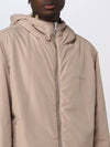 Check Nylon Reversible Hooded Jacket Soft Fawn - BURBERRY - BALAAN 5