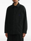 Men s Dien Coverall Back Satin Shirt Jacket Black PU238 - NEEDLES - BALAAN 3