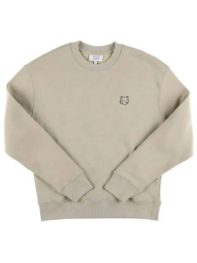 Bold Fox Head Cotton Sweatshirt Ash Tree - MAISON KITSUNE - BALAAN 2