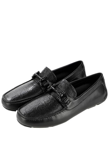 Men s PARIGI Loafers NEW NERO 0740689 - SALVATORE FERRAGAMO - BALAAN 1