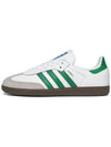 Samba OG Low Top Sneakers White Green - ADIDAS - BALAAN 6