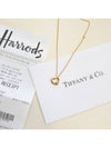 Open Heart Diamond Necklace Gold - TIFFANY & CO. - BALAAN 4