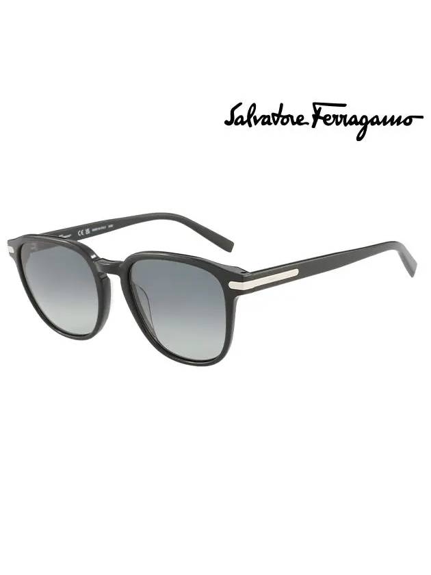 Eyewear Square Sunglasses Black - SALVATORE FERRAGAMO - BALAAN 3