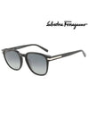 Eyewear Square Sunglasses Black - SALVATORE FERRAGAMO - BALAAN 2