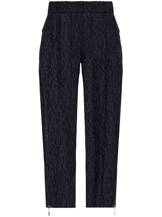 Emporio Armani Trousers Black - EMPORIO ARMANI - BALAAN 1