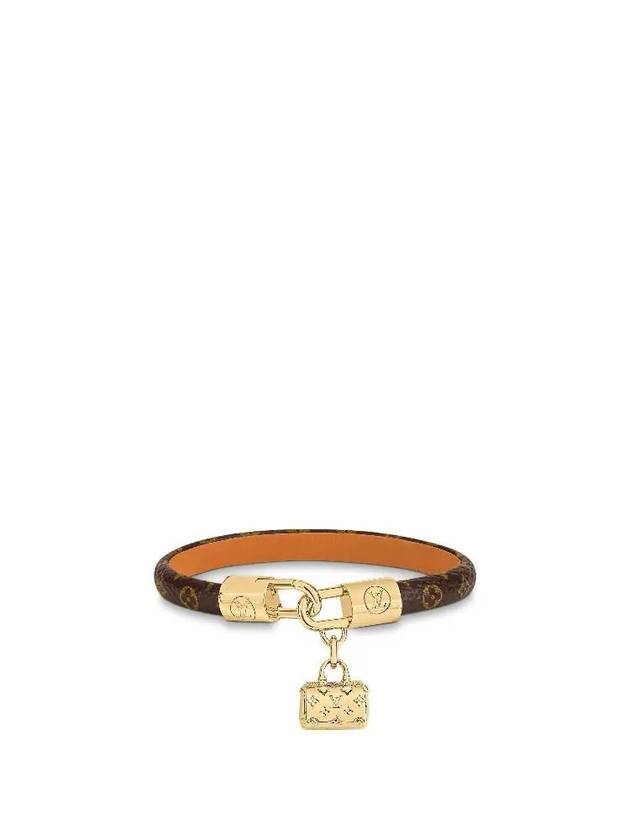 Women's Speedy Charm Bracelet Gold Brown - LOUIS VUITTON - BALAAN 1