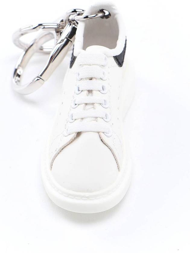 Oversole Sneakers Key Holder White - ALEXANDER MCQUEEN - BALAAN.