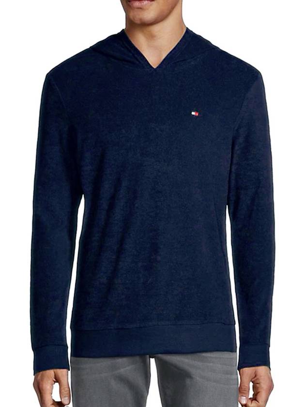 Terry homewear hooded sweatshirt - TOMMY HILFIGER - BALAAN 1