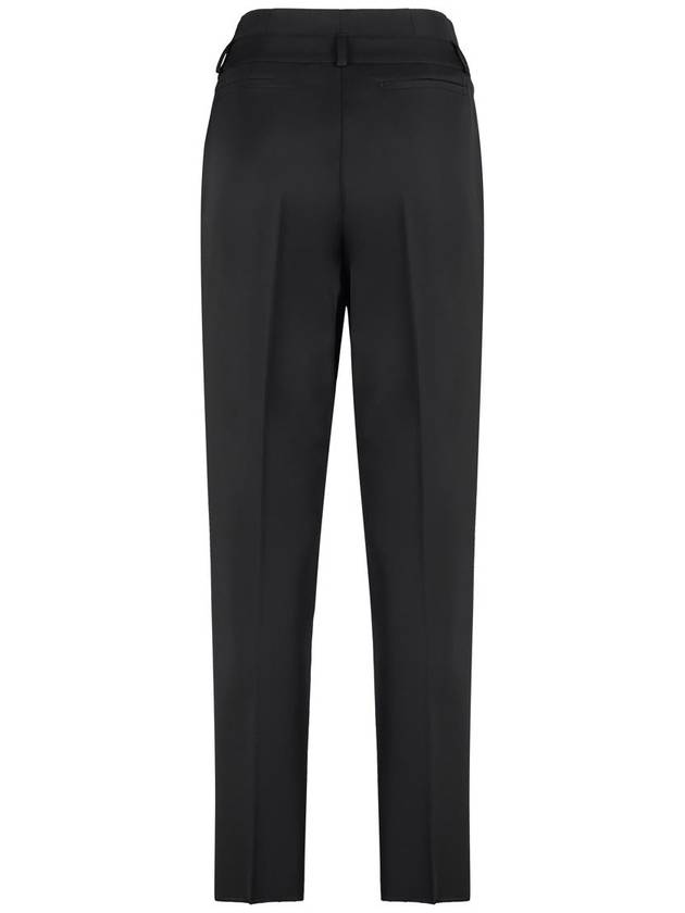 Max Mara Celtico Wool Tapered-Fit Trousers - MAX MARA - BALAAN 2