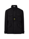 Waffen Naslan Track Jacket Black - STONE ISLAND - BALAAN 1