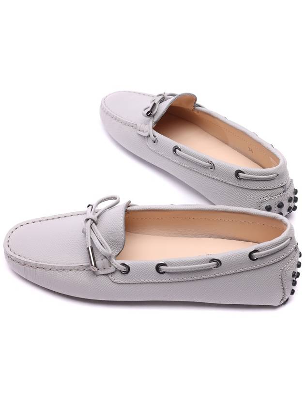 Women's Gommino Laceto Driving Shoes Grey - TOD'S - BALAAN 7