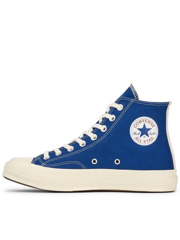 x Converse Chuck 70 High Blue 171846C - COMME DES GARCONS PLAY - BALAAN 4