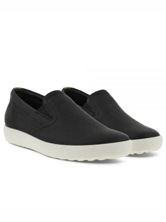 Soft 7 Slip On Black - ECCO - BALAAN 2