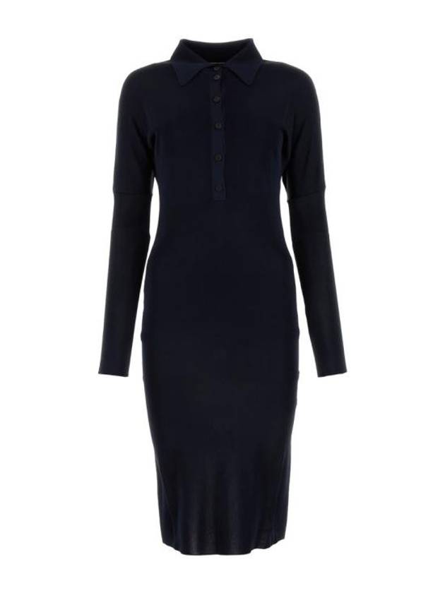 Salvatore midi dress 112005770988 NEWNAVY NEWNAVY - SALVATORE FERRAGAMO - BALAAN 1