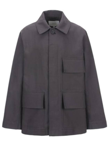 Chore Multi-Pocket Cotton Jacket Grey - STUDIO NICHOLSON - BALAAN 1