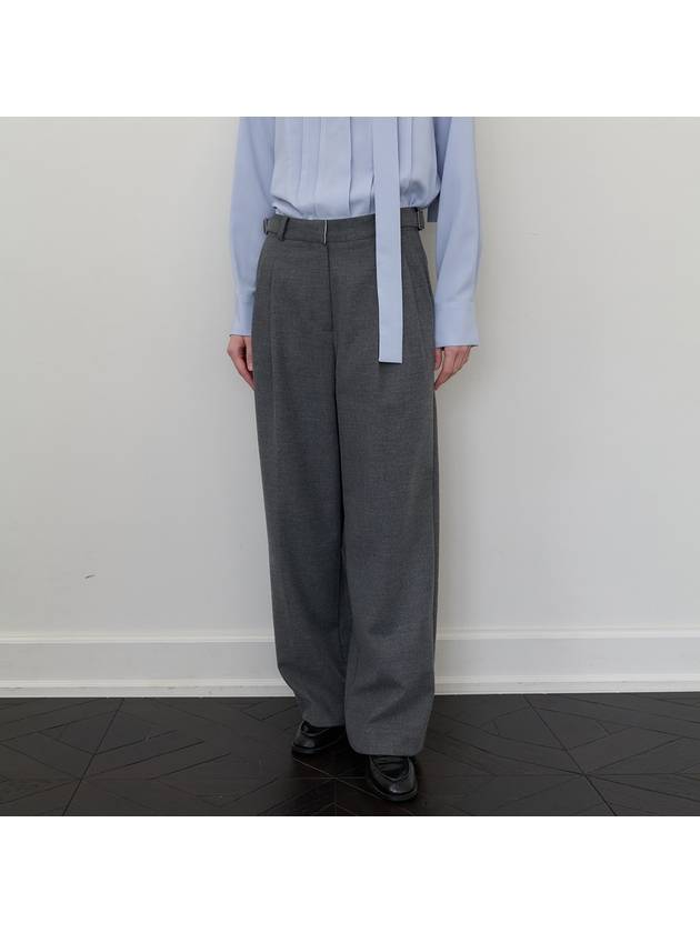 Balan tailored pants charcoal - LUGNER - BALAAN 1