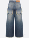 Wide Jeans Light Blue - MONCLER - BALAAN 3