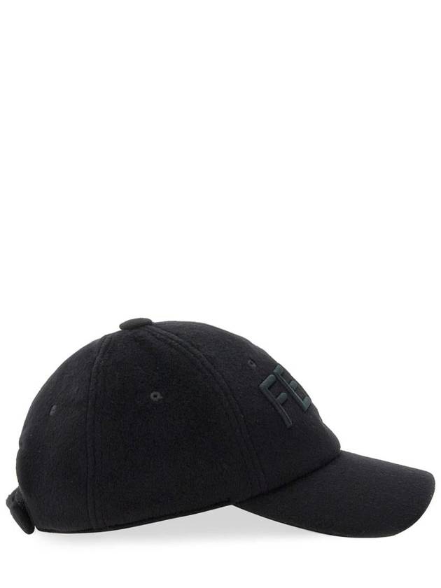 Fendi Wool Baseball Hat - FENDI - BALAAN 3