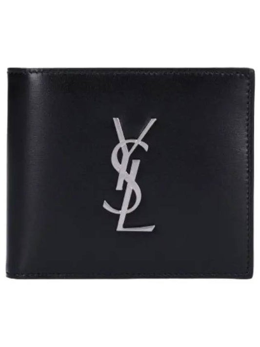 monogram wallet black - SAINT LAURENT - BALAAN 1