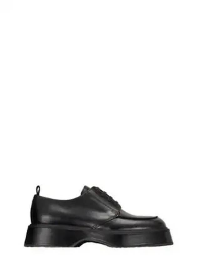 Square Toe Derby Black - AMI - BALAAN 1