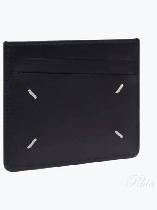 Stitch Diagonal Card Wallet Black - MAISON MARGIELA - BALAAN 2