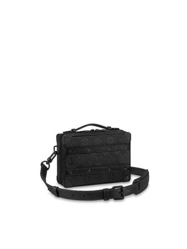 Handle Soft Trunk Cross Bag Black - LOUIS VUITTON - BALAAN 1