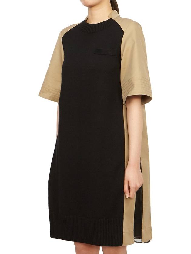 2407080 015 Women s short sleeve dress - SACAI - BALAAN 4