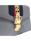 Women s 421882 Sylvie Small Gray Shoulder Bag Strap - GUCCI - BALAAN 8