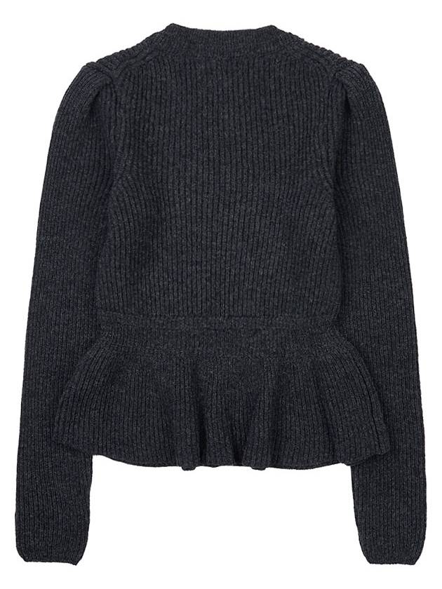 Wool Ribbed Knit Top Penguin - LEMAIRE - BALAAN 3