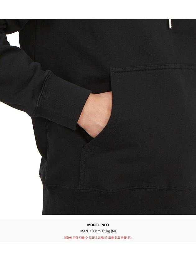 Fox Head Patch Regular Hoodie Black - MAISON KITSUNE - BALAAN 8