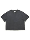 Seaware Confucian Fit Crop Short Sleeve TShirt Charcoal - C WEAR BY THE GENIUS - BALAAN 6