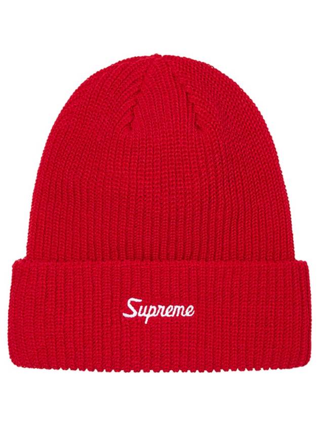 Loose Gauge Beanie Red - SUPREME - BALAAN 1