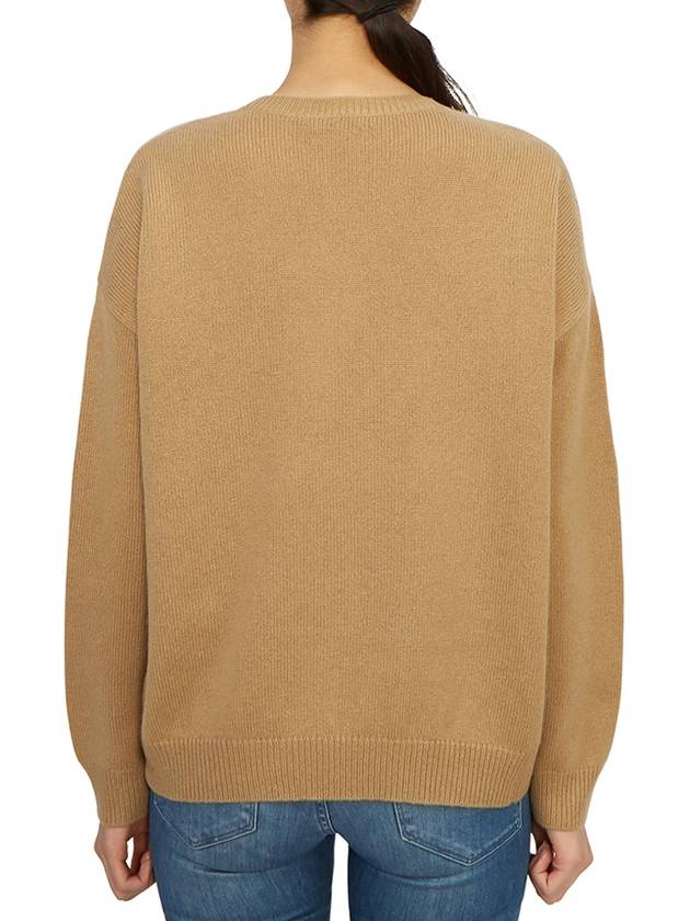 Palato Knit Top Camel - MAX MARA - BALAAN 4