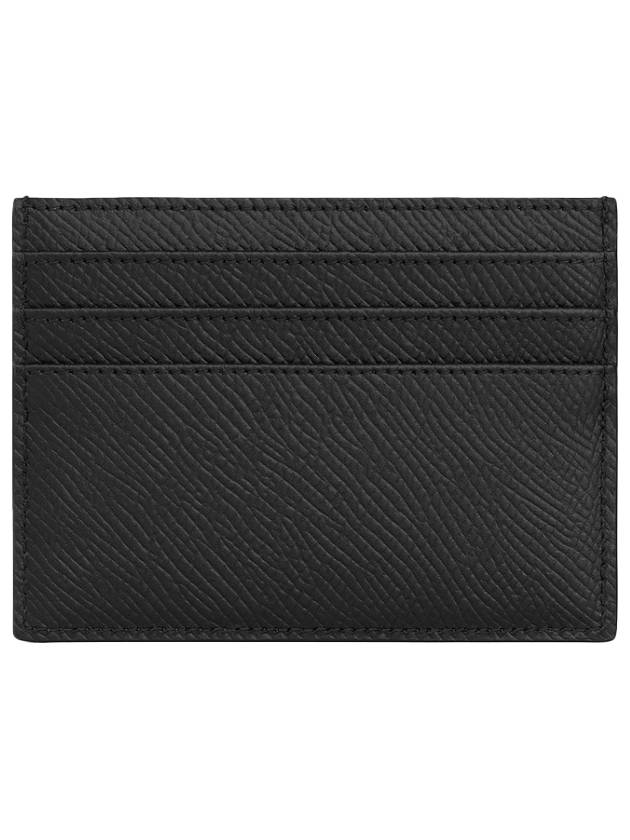 Grained Calfskin Large Card Wallet Black - CELINE - BALAAN 4