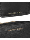 Logo Jet Set Halfwallet Black - MICHAEL KORS - BALAAN.