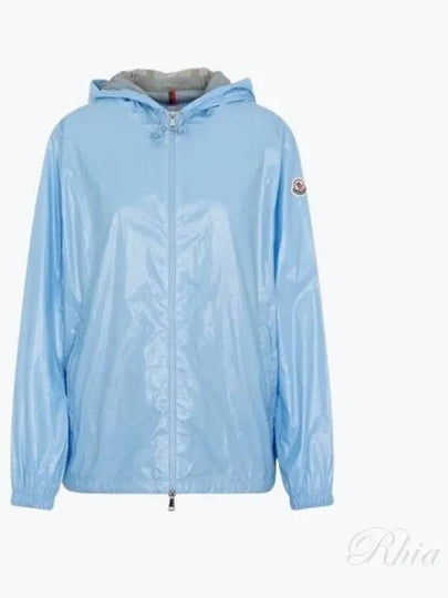 Wuisse Hooded Jacket Blue - MONCLER - BALAAN 2